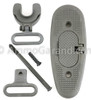 M1 Garand Butt Plate and Stock Metal Part Set w/ Lower Band and Pin - New - Grey Zinc Park Finish