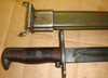 M1 Garand Bayonet  AFH w/Scabbard 10&quot; WWII MODIFIED