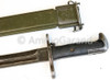 M1 Garand Bayonet PAL w/ M7 Scabbard 10&quot; WWII UNMODIFIED