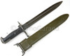 M1 Garand Bayonet UFH w/ US M7 Scabbard 10&quot; WWII UNMODIFIED