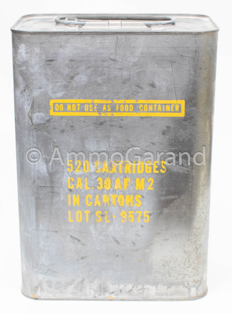 30-06 M2 AP Armor Piercing 520rd Spam SL 1953