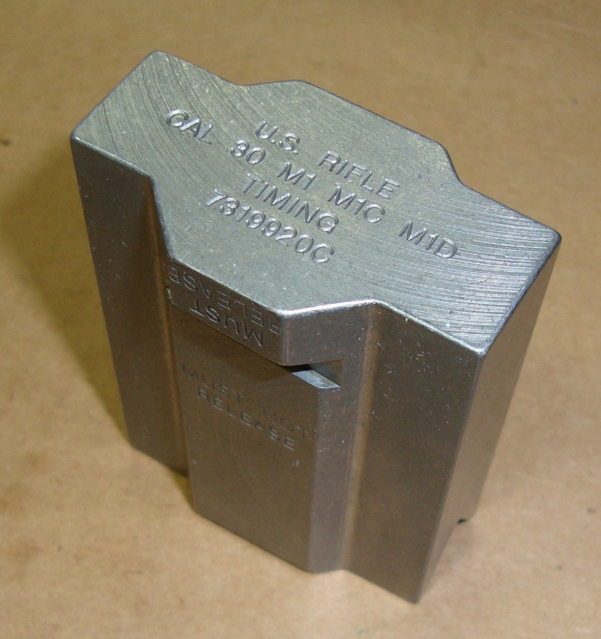 M1 Garand Clip Timing Block - Steel