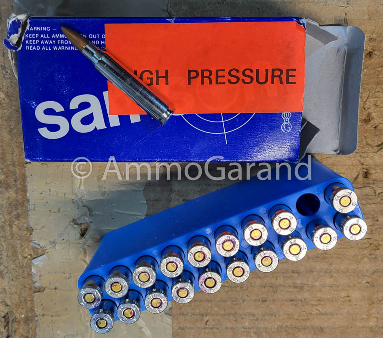 .223 5.56mm Proof Rounds Israeli High Pressure Test Ammo