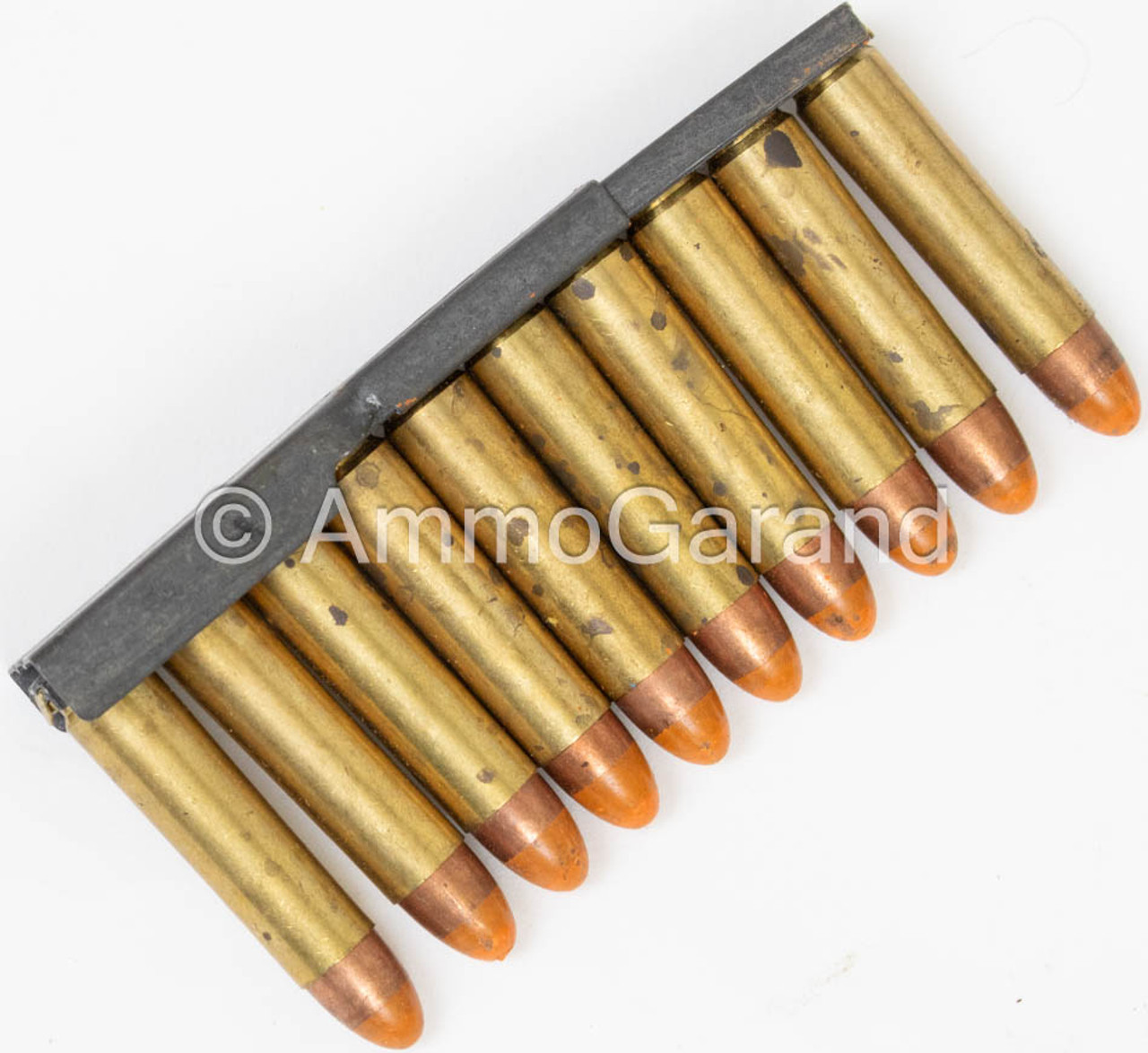 .30 M1 Carbine M27 Tracer Ammo 10rd Clip LC USGI Surplus