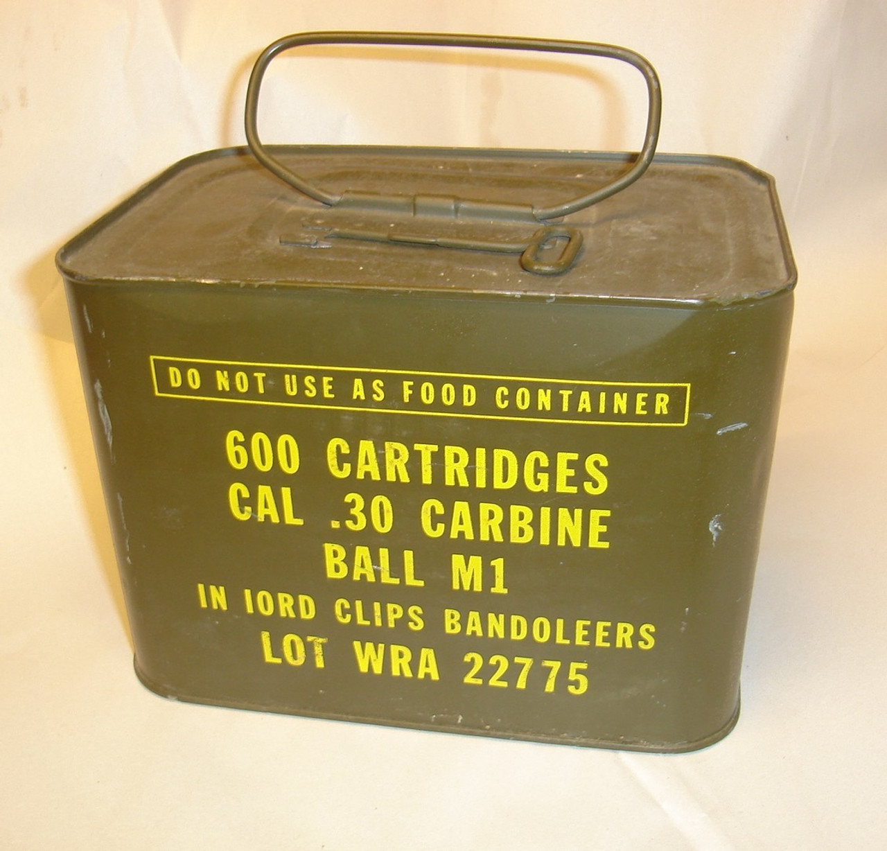 30 M1 Carbine Winchester 600rd Spam WRA