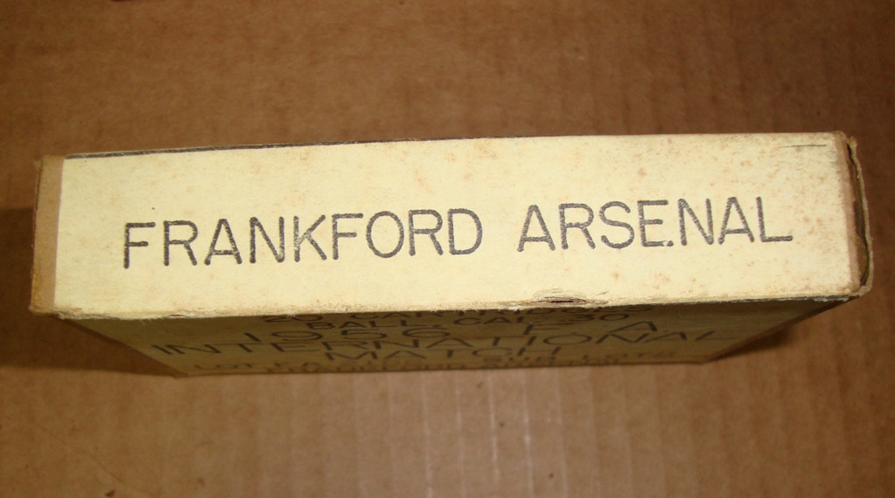 30-06 International Match 172gr Frankford Arsenal 1956