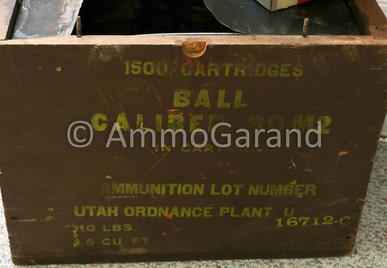 30-06 M2 20rd Box Utah Ordnance WWII 1943