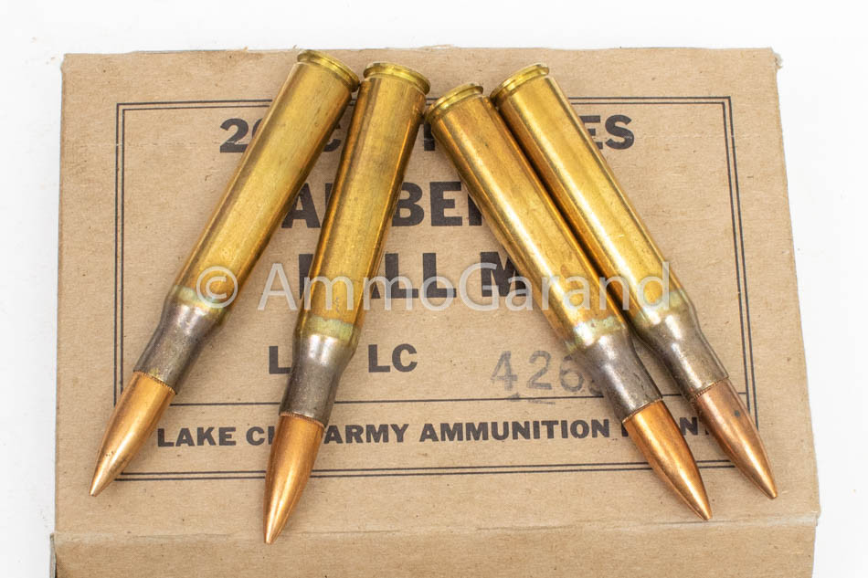 30-06 M2 Ball Lake City 1969 USGI 20rd Boxs - Packrats
