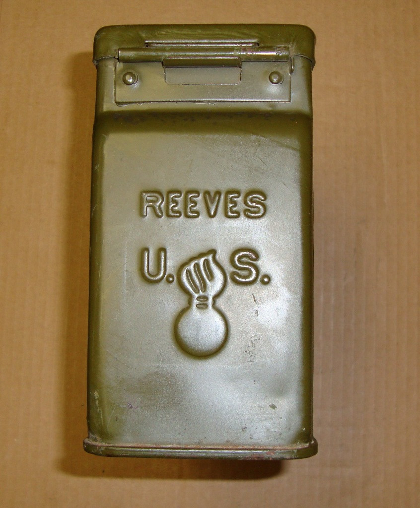 M1 Ammo .30 Can WWII Vintage Made by Reeves - Packrats