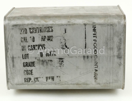 220rd Spam Can 30-06 M2 AP Armor Piercing Utah Ordnance in Boxes WWII Sealed Can