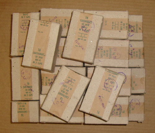 30-06 M2 150gr FMJ Ball POF<br>400rds in 16rd Boxes with 8rd Clips<br>NON-Corrosive / Berdan Primed NON-Reloadable<br>**NON-MAGNETIC**