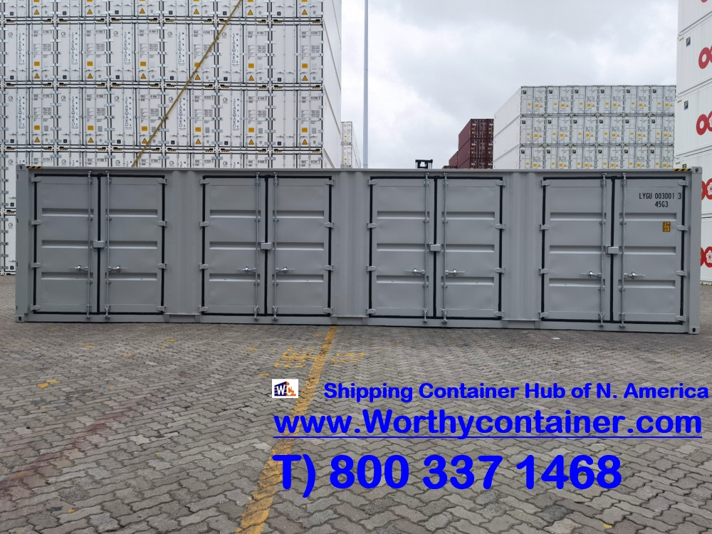 40ft HC 4-Door Open Side New Container For Sale | Houston, TX