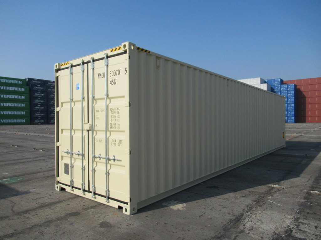 40' New High Cube Container for Sale