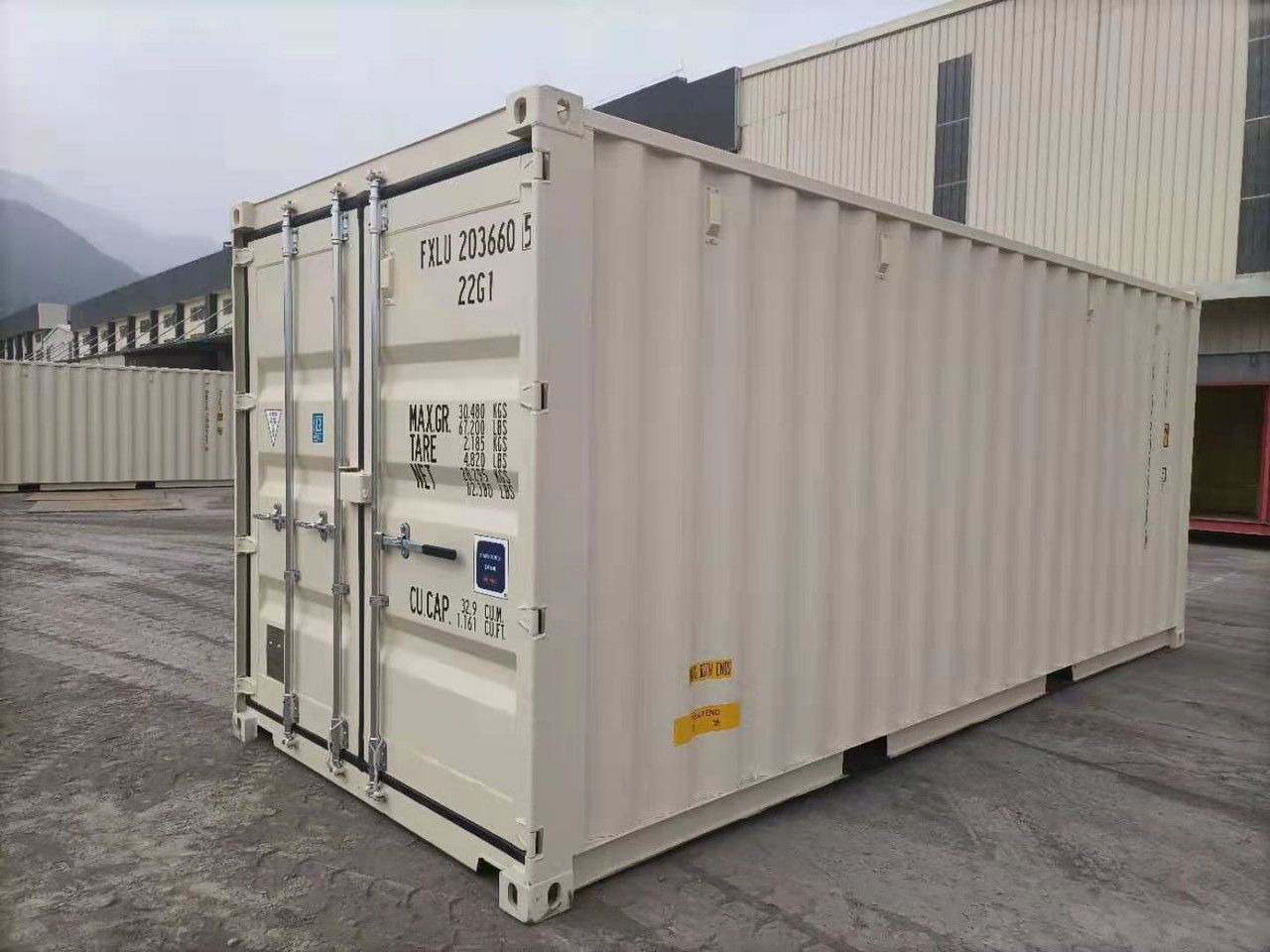 Tri Container 20ft One-Trip Tri-Door Container For Sale | Chicago, IL