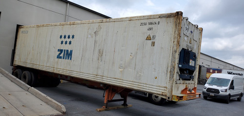 40ft High Cube Insulated Container (Non-Working WWT Reefer) | Newark, NJ, NY