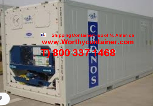 40ft High Cube Insulated Container (Non-Working WWT Reefer) | Houston, TX