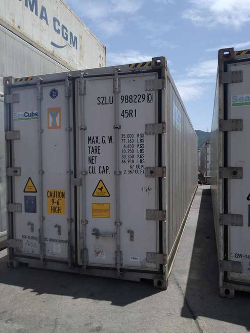 Used 40ft High Cube Working Reefer (CW) | Atlanta, GA