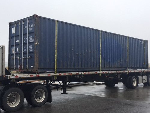 Delivery cost  with Flatbed Trailer | Worthy Container
