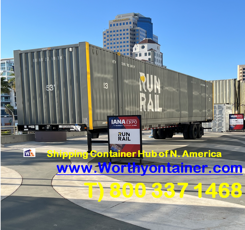 53ft High Cube - 2022 Vintage New Shipping Container | Chicago, IL