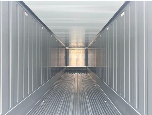40ft High Cube Reefer Shipping Container | New, One-Trip | ThermoKing, 1/2 Doors, T Floor | Boston, MA