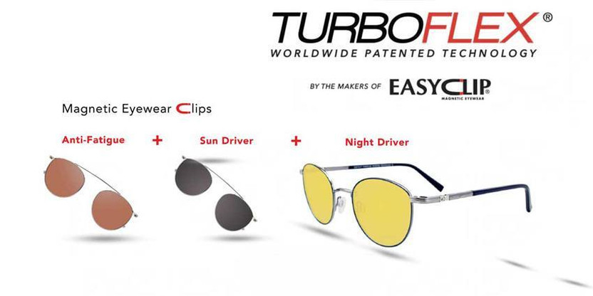TURBOFLEX BY EASYCLIP EYEWEAR