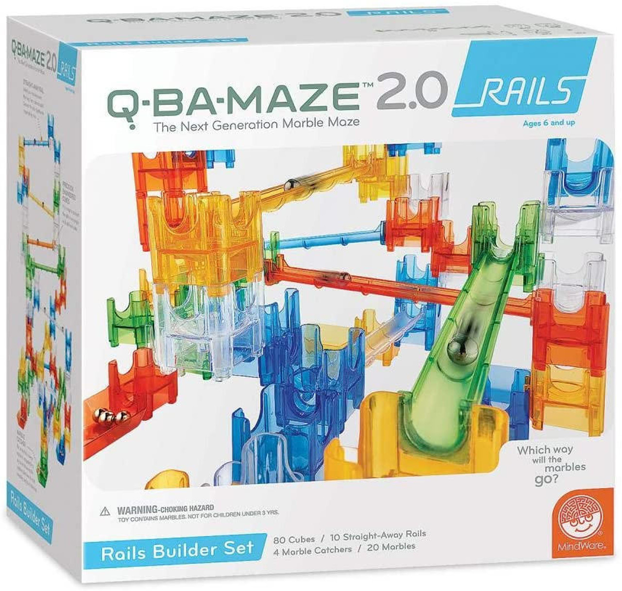 Q-BA-MAZE 2.0: Rails Builder Game