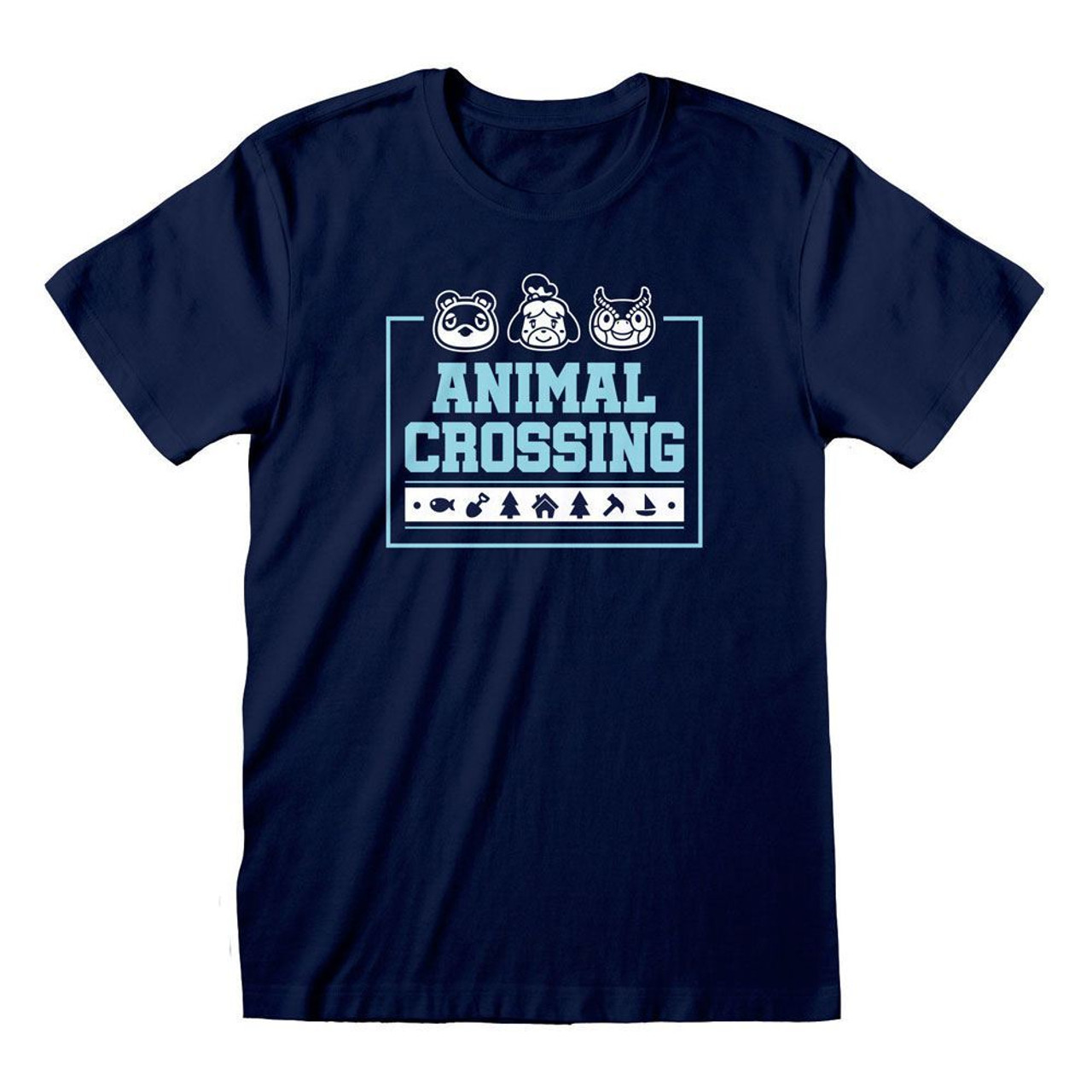Animal Crossing T-Shirt Box Icons Size S