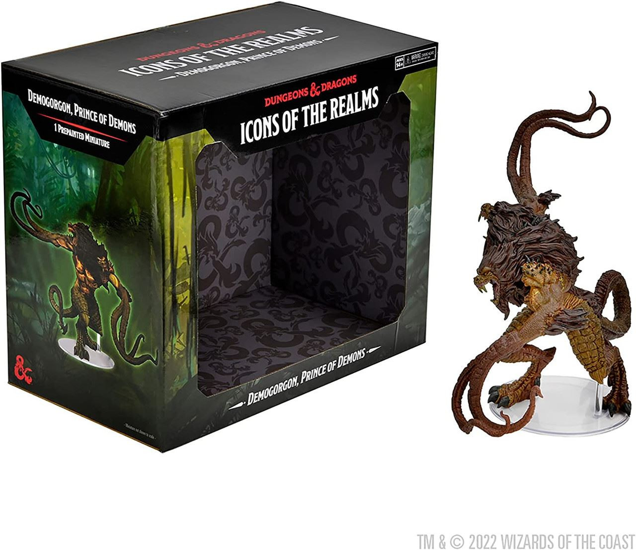 D&D Icons of the Realms: Demogorgon, Prince of Demons Pre-Painted Boxed Miniature