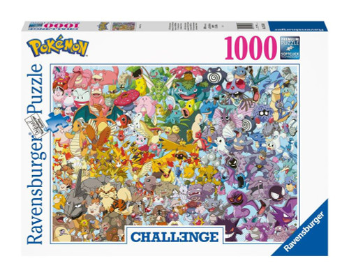 Ravensburger Pokemon Challenge Jigsaw Puzzle - 1000 Pieces