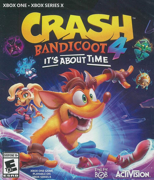 Crash 4: It's About Time Xbox One Game (NTSC)