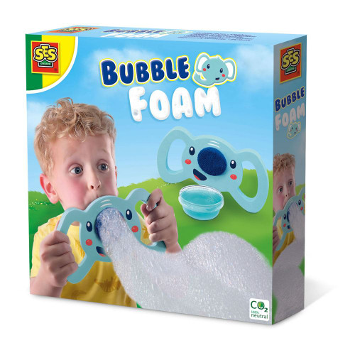 Ses Creative Elephant Bubble Foam With Bubble Solution, 3 Years And Above (02279)