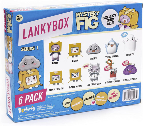 LankyBox Mystery Figure - 6 Pack