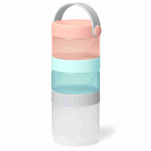 Skip Hop Grab & Go Food Containers (Teal/Coral)