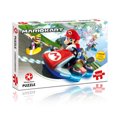 Mario Kart Jigsaw Puzzle Funracer (1000 pieces)