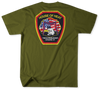 Unofficial Chicago Fire Department Station 47  Engine Shirt 