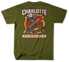 Unofficial Charlotte Fire Department Station 34 Shirt v2