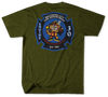 Unofficial Baltimore City Fire Department Carroll Fire Station Shirt v1