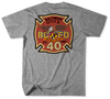 Unofficial Baltimore City Fire Department Squad 40 Shirt