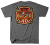 Unofficial Baltimore City Fire Department Squad 40 Shirt