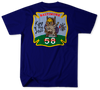 Unofficial Baltimore City Fire Department Engine 58 Shirt v2