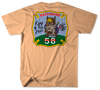 Unofficial Baltimore City Fire Department Engine 58 Shirt v2