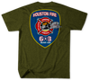 Unofficial Houston Fire Station 63 Shirt 