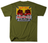 Unofficial Philadelphia Fire Department Engine 45, Ladder 14 and Medic 25 Shirt v1