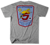 Unoficial Baltimore County Fire Department Station 5 Shirt v2