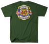 Unofficial Baltimore County Fire Department Station 40 Shirt