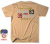 Unofficial FDNY Engine 63 / Ladder 39 / Battalion 15 Shirt v6