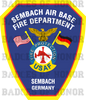 Sembach Air Base Fire Department Shirt v2