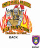 USAF Fire Protection Forged in Fire Shirt