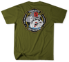 Unofficial Charlotte Fire Department Station 1 Shirt