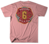 Unofficial Charlotte Fire Department Station 6 Shirt